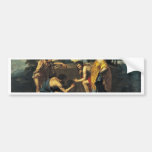 Shepherds In Arcadia (Et In Arcadia Ego), Bumper Sticker