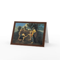 Shepherds In Arcadia (Et In Arcadia Ego), Greeting Cards