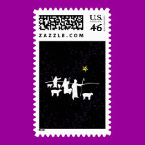 Shepherds See The Star stamps