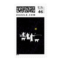 Shepherds See The Star postage