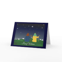 Shepherds Watching Over Their Flocks Cards