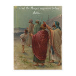 Shepherds With Their Sheep Postcard