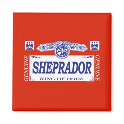Sheprador Magnet by dogbreedz