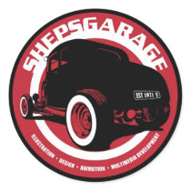 Shepsgarage Sticker