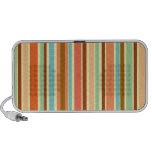 Sherbet Stripes Striped Custom Portable Speaker