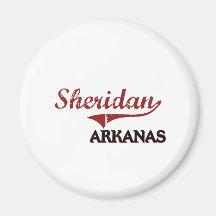 Sheridan Arkansas City Classic Fridge Magnets