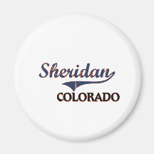 Sheridan Colorado City Classic Magnet