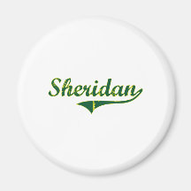Sheridan Oregon City Classic Magnet