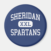 Sheridan - Spartans - High - Sheridan Oregon Magnets