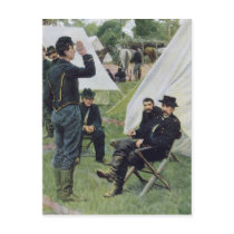 Sheridans First Interview with Rowand Postcard