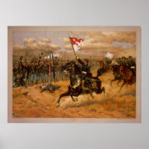 Sheridan's Ride by Thure de Thulstrup Poster