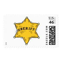 Sheriff Badge postage