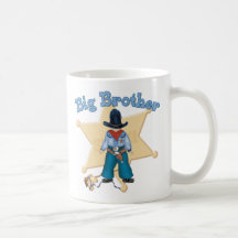 Sheriff Big Brother Coffee Mugs
