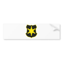sheriff bumper sticker