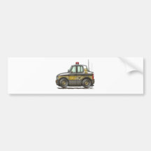 Sheriff Car Patrol Car Law Enforcement Bumper Sticker