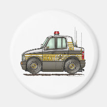 Sheriff Car Patrol Car Law Enforcement Magnets
