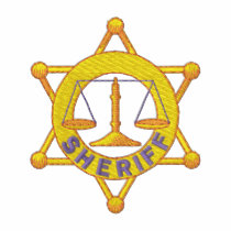Sheriff embroidered shirts