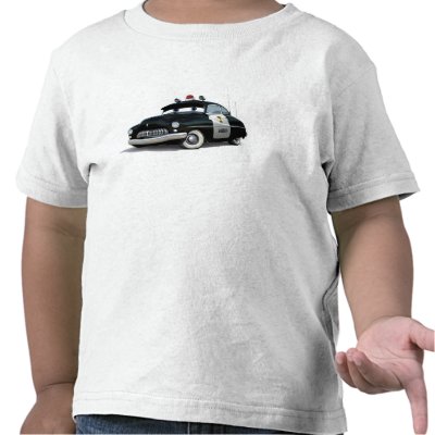 Sheriff from Cars Disney t-shirts