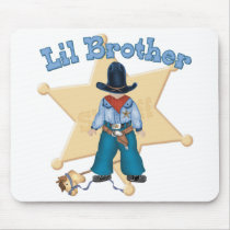 Sheriff Little Brother Mousepad