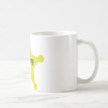 sheriff star coffee mugs