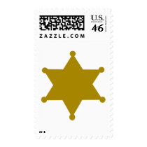 Sheriff star postage by Thinkdifferent Sheriff star postage