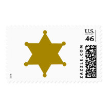 Sheriff star postage by Thinkdifferent Sheriff star postage