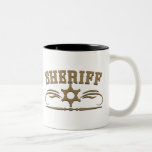 Sheriff Western Style Mug