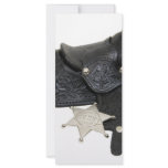 SheriffBadgeSaddle051009 Personalized Rack Card