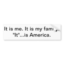 Sherlene Is It  Campaign Bumper Sticker