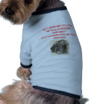 sherlock holmes joke doggie t shirt