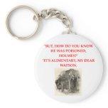 sherlock holmes joke keychains