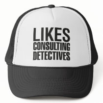 SHERLOCK LIKES CONSULTING DETECTIVES MESH HATS