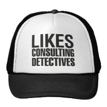SHERLOCK LIKES CONSULTING DETECTIVES MESH HATS
