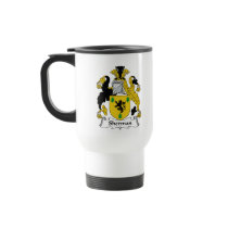 Sherman Family Crest mugs