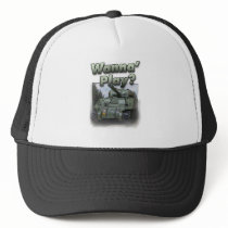 Sherman Tank - Wanna Play? Mesh Hats