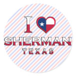 Sherman, Texas Stickers