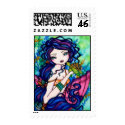 Sherriella Mermaid and Turtle Stamps by hannahdisney Sherriella Mermaid and Turtle Stamps