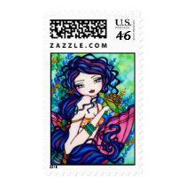 Sherriella Mermaid and Turtle Stamps by hannahdisney Sherriella Mermaid and Turtle Stamps