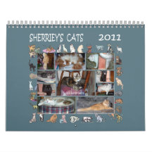 SHERRIEY'S CATS WALL CALENDARS