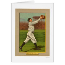Sherry Magee Phillies Baseball 1911 Greeting Card