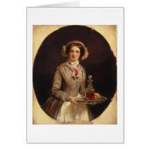 'Sherry Sir?', 1853 (oil on canvas) Card