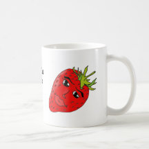 Sherry Strawberry Coffee Mugs