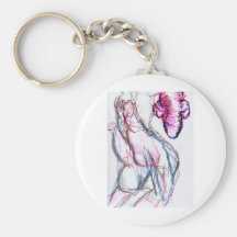 Shes out there keychains