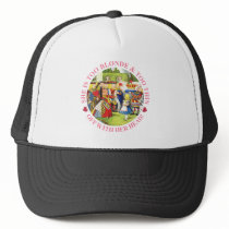 SHE'S TOO BLONDE & TOO THIN - OFF WITH HER HEAD! TRUCKER HATS