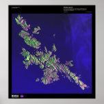 Shetland Islands North Atlantic Poster