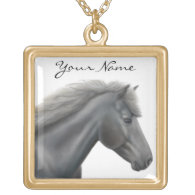 Shetland Pony Customizable Necklace