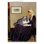 Shetland Sheepdog 17 - Whistlers Mother Greeting Cards