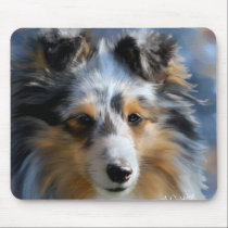 Shetland Sheepdog Art mousepads