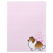 Shetland Sheepdog / Collie Love Letterhead Design