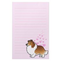 Shetland Sheepdog / Collie Love Stationery